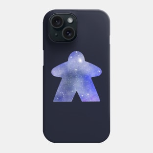 Blue Space Star Meeple | Board Game Fan Phone Case