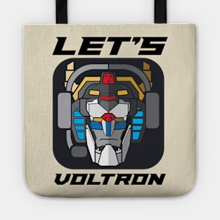 Let's Voltron by Samoht Lion Tote