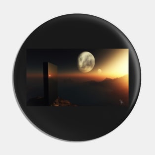 Black Monolith Pin