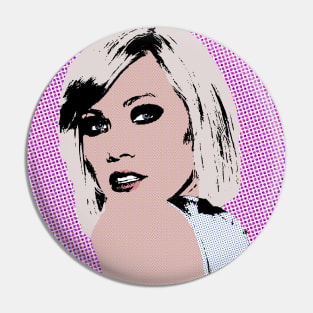 Carly Rae Jepsen style pop art Pin