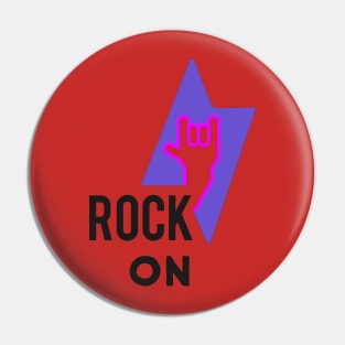 Rock On Pin