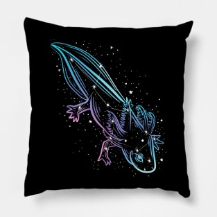 Axolotl constellation Pillow