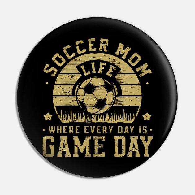 Soccer Mom Pin by NomiCrafts