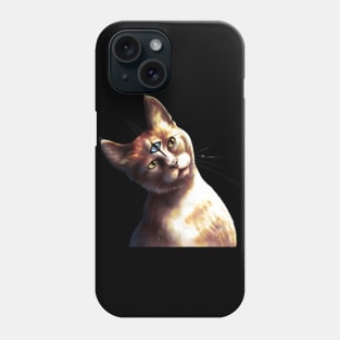 Three eyed cat Phone Case