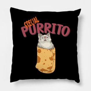 Special Purrito Pillow