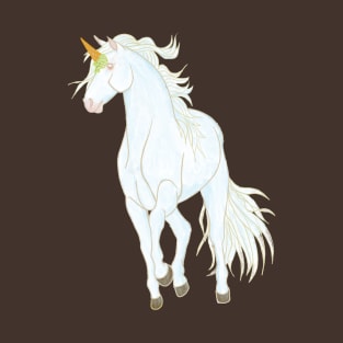 Unicorn Horse Ice Cream Masquerade T-Shirt