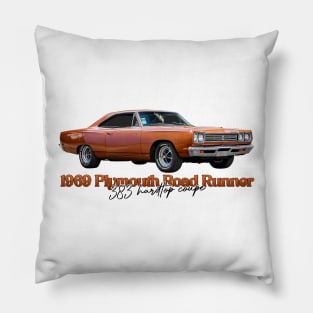 1969 Plymouth Roadrunner 383 Hardtop Coupe Pillow