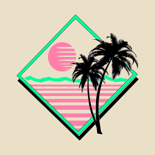 80s Sunset 2 T-Shirt