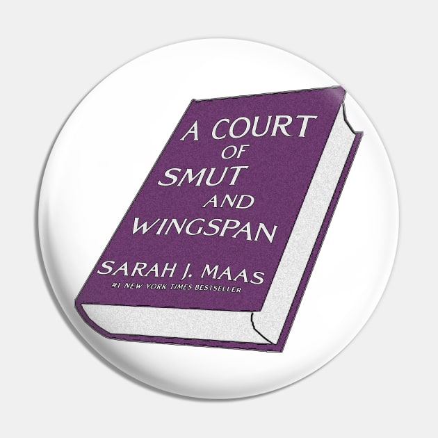 ACOTAR A Court of Smut and Wingspan Book Pin by baranskini