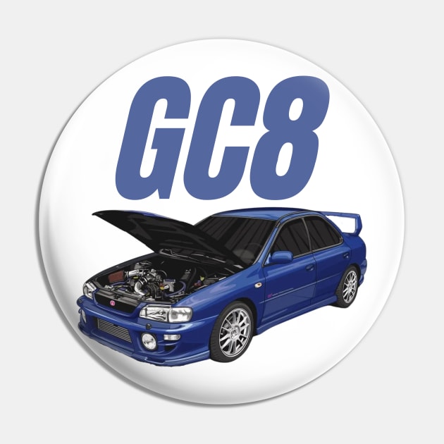 GC8 Pin by MOTOSHIFT