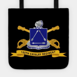 180th Cavalry Regiment w Br - Ribbon X 300 Tote