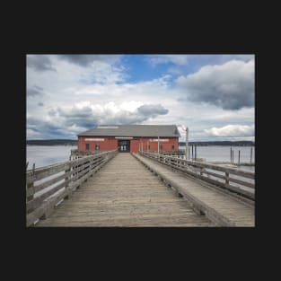 Coupeville Washington Historic Red Wharf T-Shirt