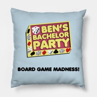 Ben's Bachelor Party Pillow