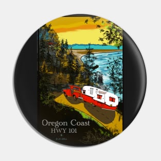 Oregon Coast HWY101 Travel Pin