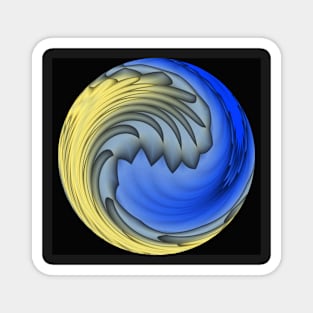 Blue spheres Magnet