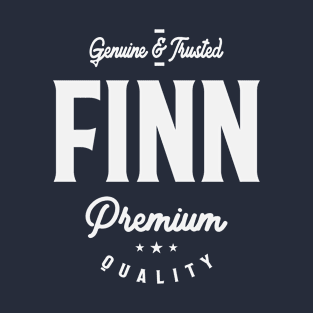 Finn Genuine & Trusted Custom Name Finn T-Shirt