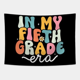 In My 5th Grade Era Groovy Fifth Grade Teacher Kids Tapestry