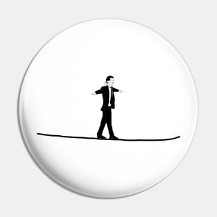 Walk the line Pin