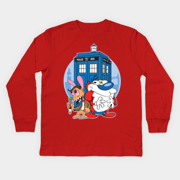 REN LONG SLEEVE T-SHIRT Stimpy /& and