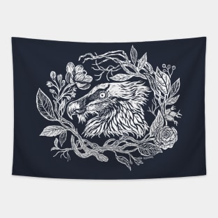 Bearded vulture Tapestry