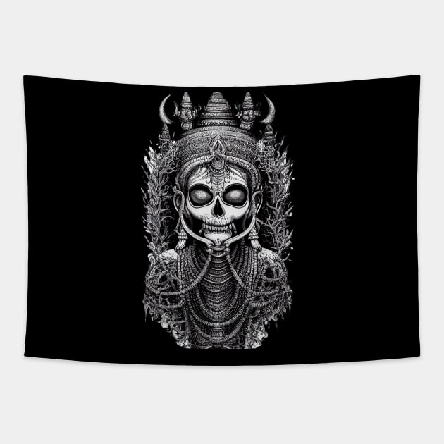 Ancient Mythical God of Death Tapestry by AltrusianGrace