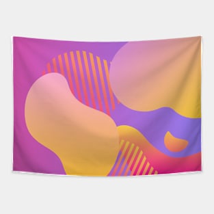 Minimalist abstract color Tapestry