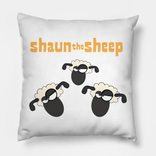 Vintage Sheep TV Series Cartoon The Shaun Pillow