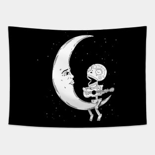 Serenata A La Luna Tapestry