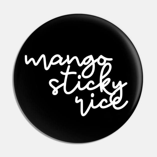 mango sticky rice - white Pin by habibitravels