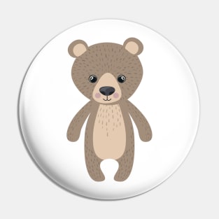 Cute and Funny Teddy Bear Lover Pin