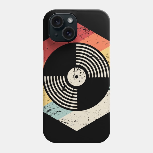 Vinyl Record Chicago House Electronic Music Gift Phone Case by MeatMan