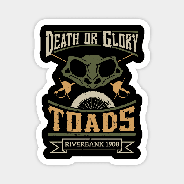 Death or Glory Toads - Riverbank 1908 Magnet by Essoterika