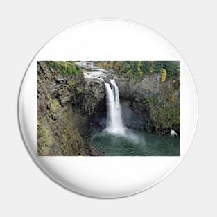 Snoqualmie Falls in Autumn Pin