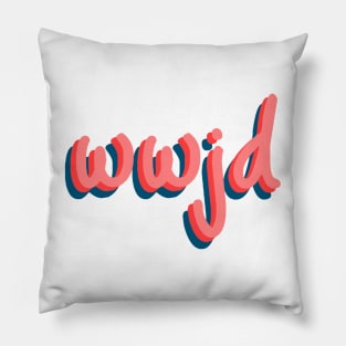 what would jesus do Pillow