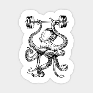 SEEMBO Octopus Weight Lifting Barbell Fitness Gym Workout Magnet