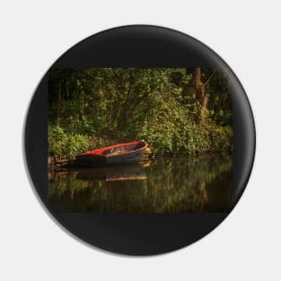 Dinghy On The Oxford Canal Pin