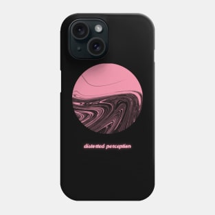 distorted perception Phone Case