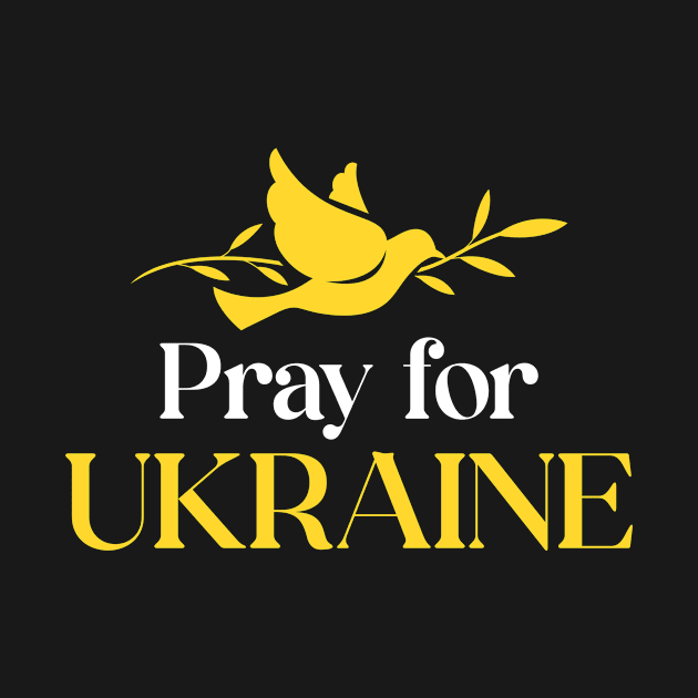 Pray for Ukraine by Toni's Tee's