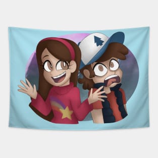 The Pines Twins Tapestry