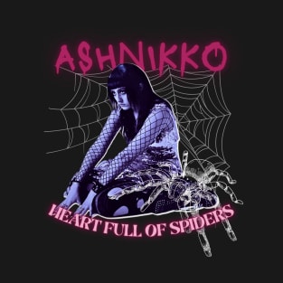 Ashnikko Weedkiller Heart Full of Spiders T-Shirt