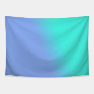 Purple to Teal Gradient Tapestry