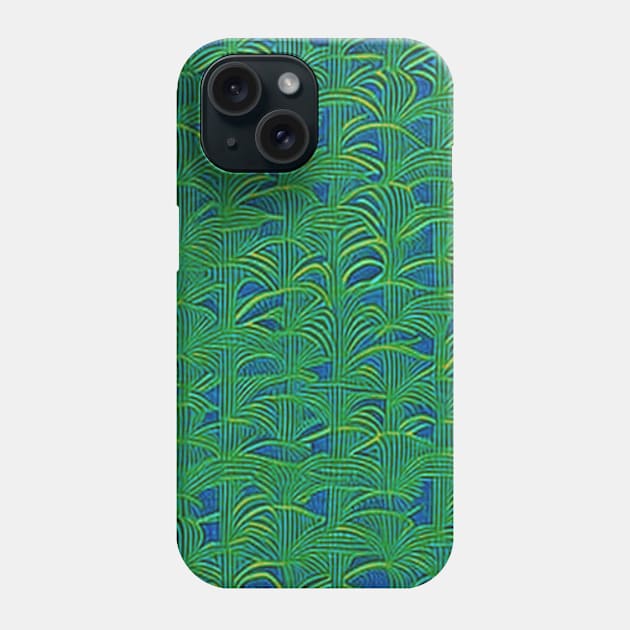 Fresh Spring Grass (MD23SPR009) Phone Case by Maikell Designs