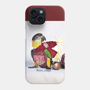 Maroons State Of Origin Birb Phone Case