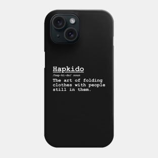 Hapkido - Meaning Dictionary Bold Phone Case