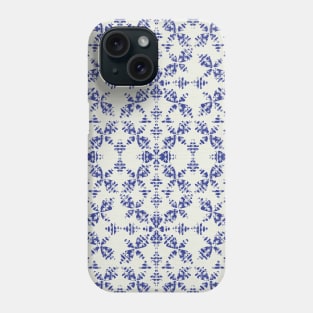 Boho Stiches in Indigo Phone Case