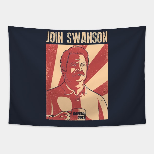 Join Swanson Tapestry by Cromanart