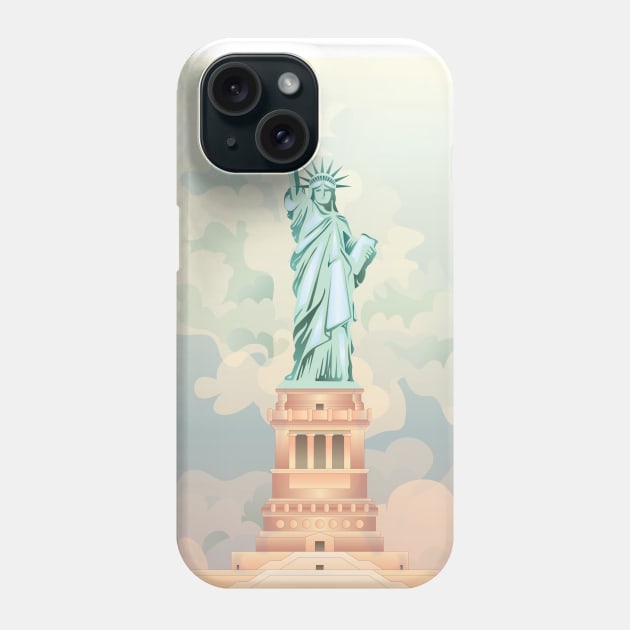 The Statue of Liberty Phone Case by Marija154