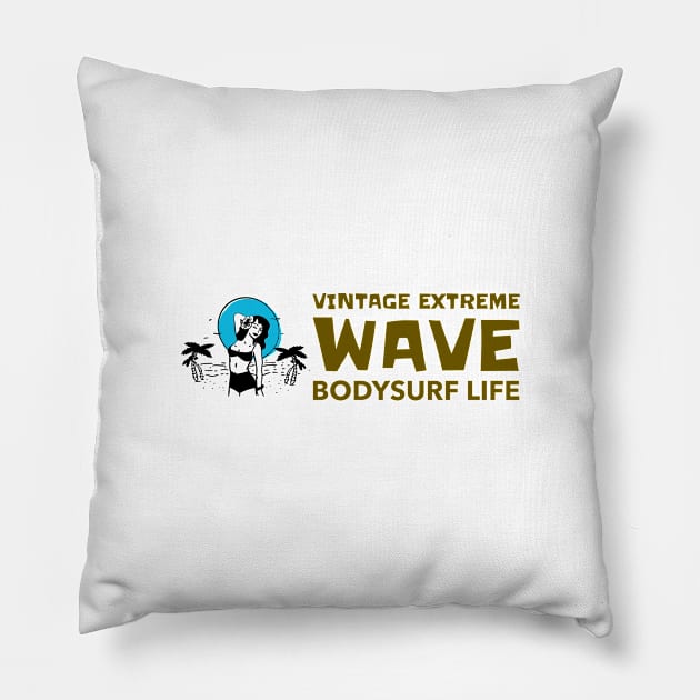 BODYSURF LOVER Pillow by bodyinsurf