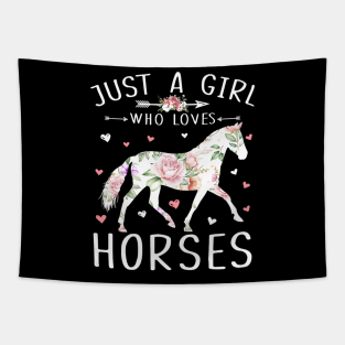 Horse Riding Lover Women Tapestry