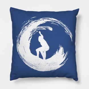 Enso Circle Zen Surfer Pillow